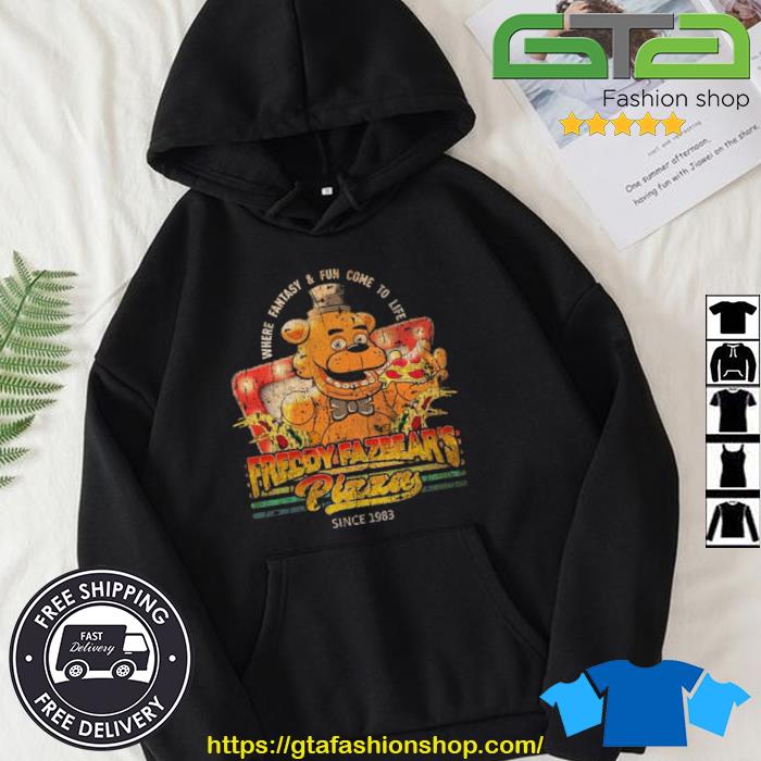 Funny Pizza Branch Five Nights At Freddy's Shirt Hoodie
