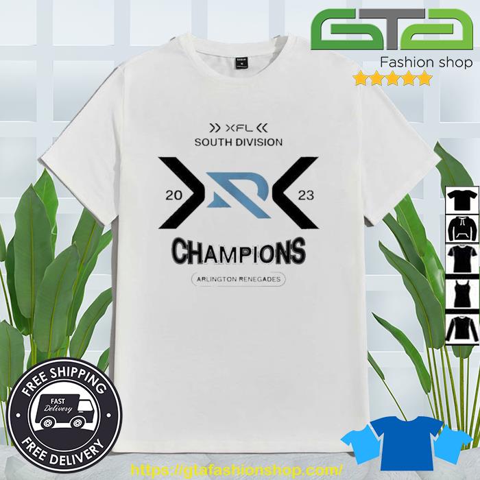 Funny XFL 2023 South Div Champion Shirt