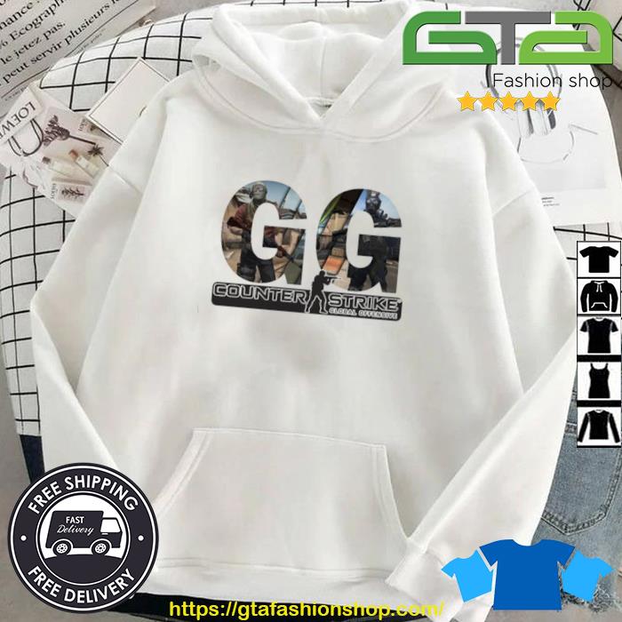 Global Offensive Counter Strike GG Shirt Hoodie