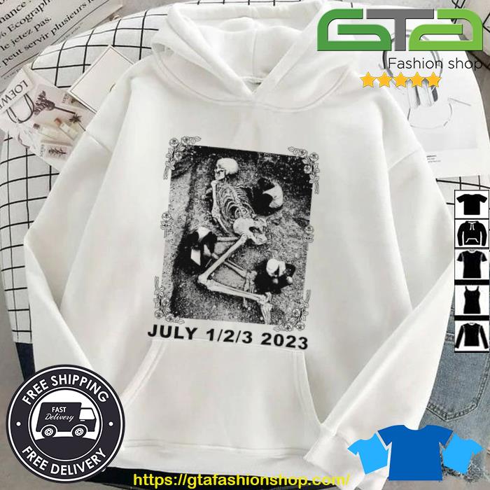 Grateful Dead July 1-2-3 2023 Shirt Hoodie