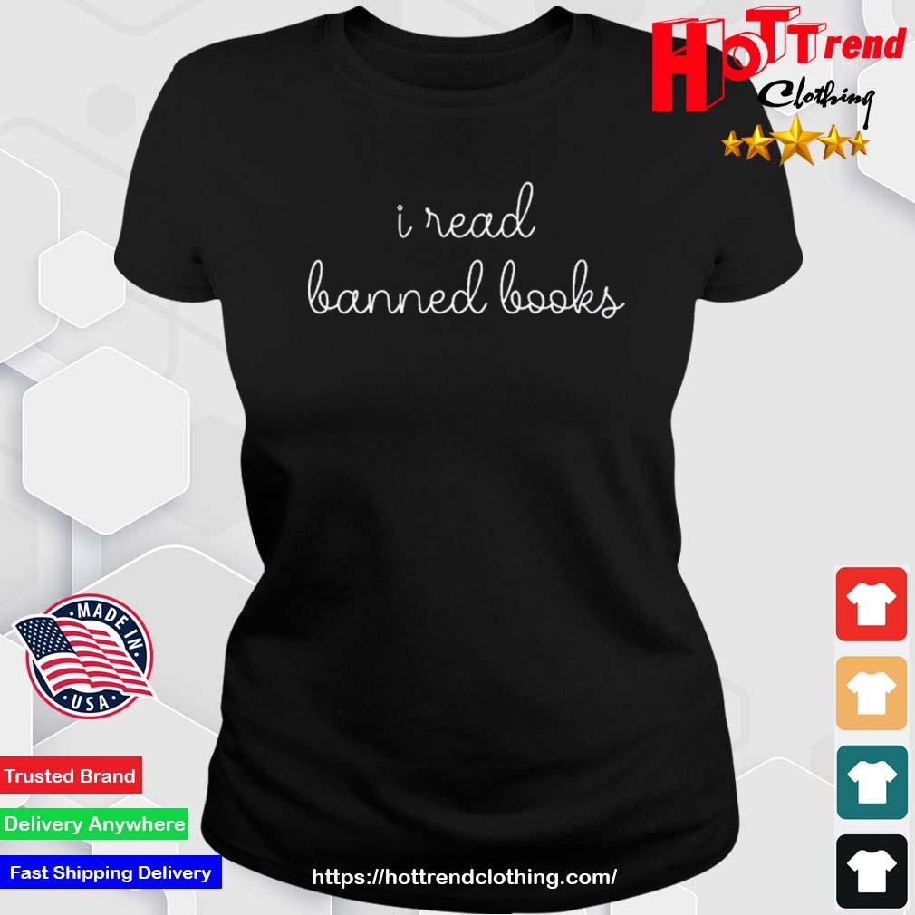 I Read Banned Books Joy Behar Shirt Ladies