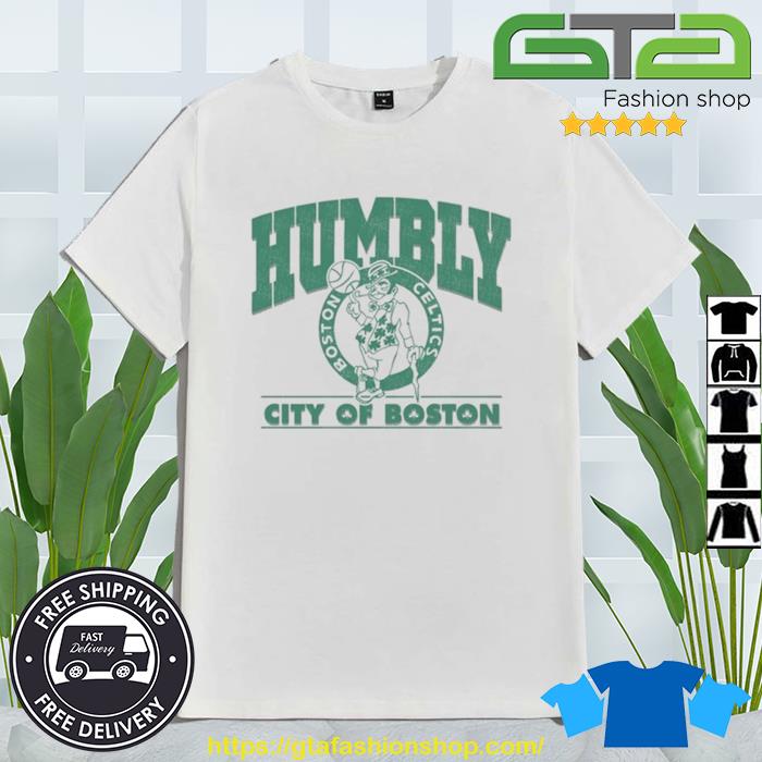 Jayson Tatum Wearing Humbly City Of Boston New Shirt