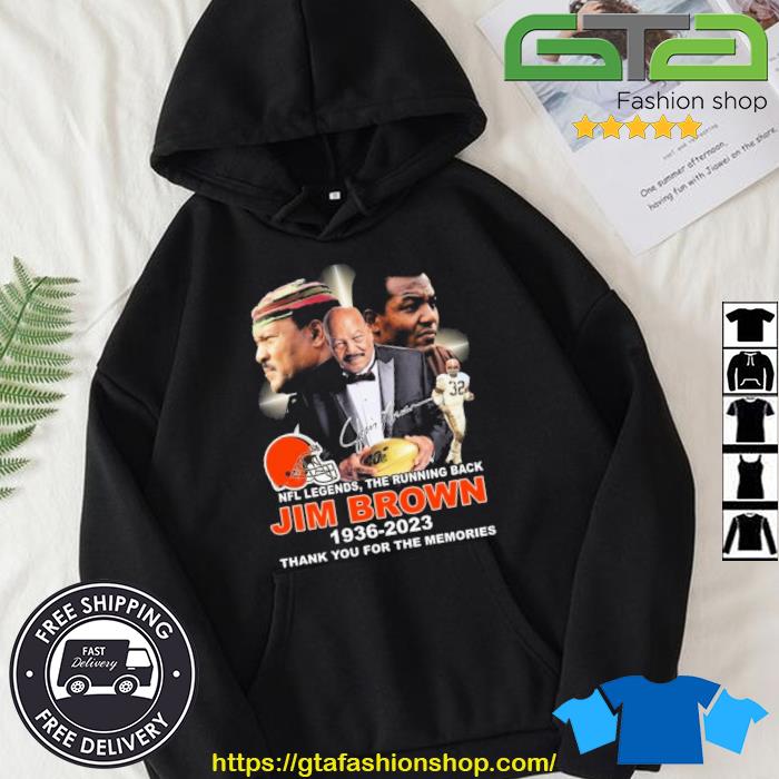 Cleveland Jim Brown And Price And Feller And Griffin Signatures Shirt -  Hersmiles