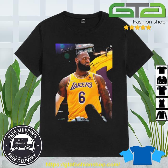 LeBron James Los Angeles Lakers 2023 Shirt