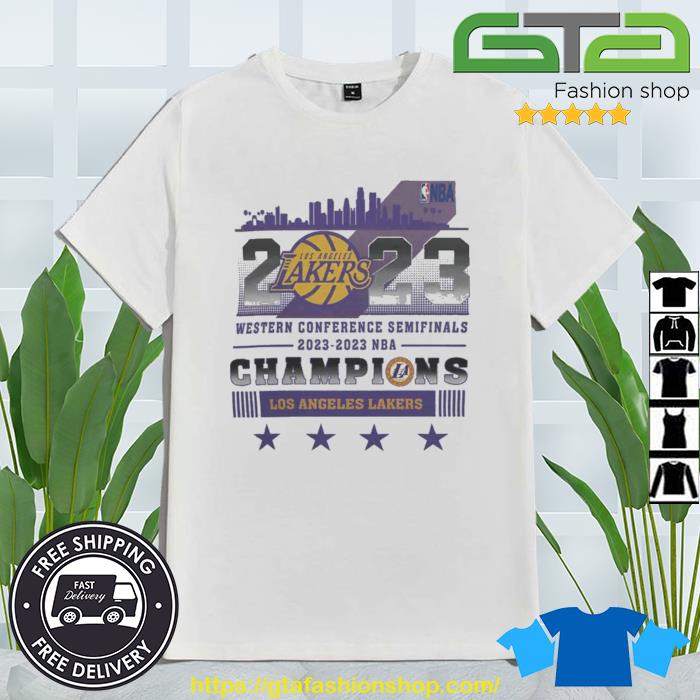 Los Angeles Lakers Shop 2022-2023 Western Conference Semifinals Shirt