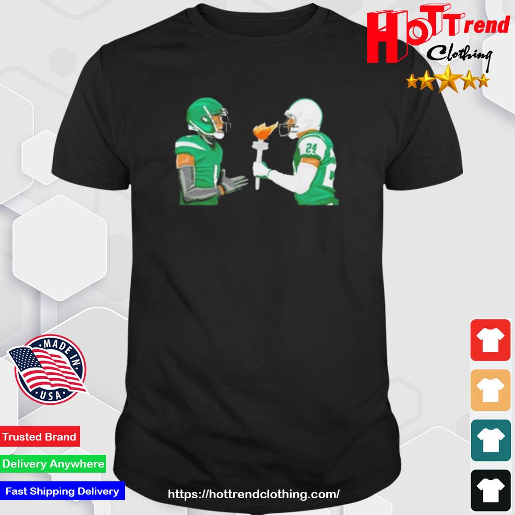 Michael Vick And Darrelle Revis Fire Shirt