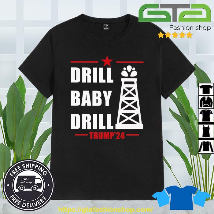 Navy Brat Drill Baby Drill Trump'24 shirt