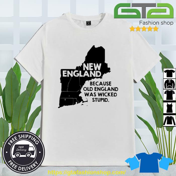 New England Because Old England Was Wicked Stupid Shirt