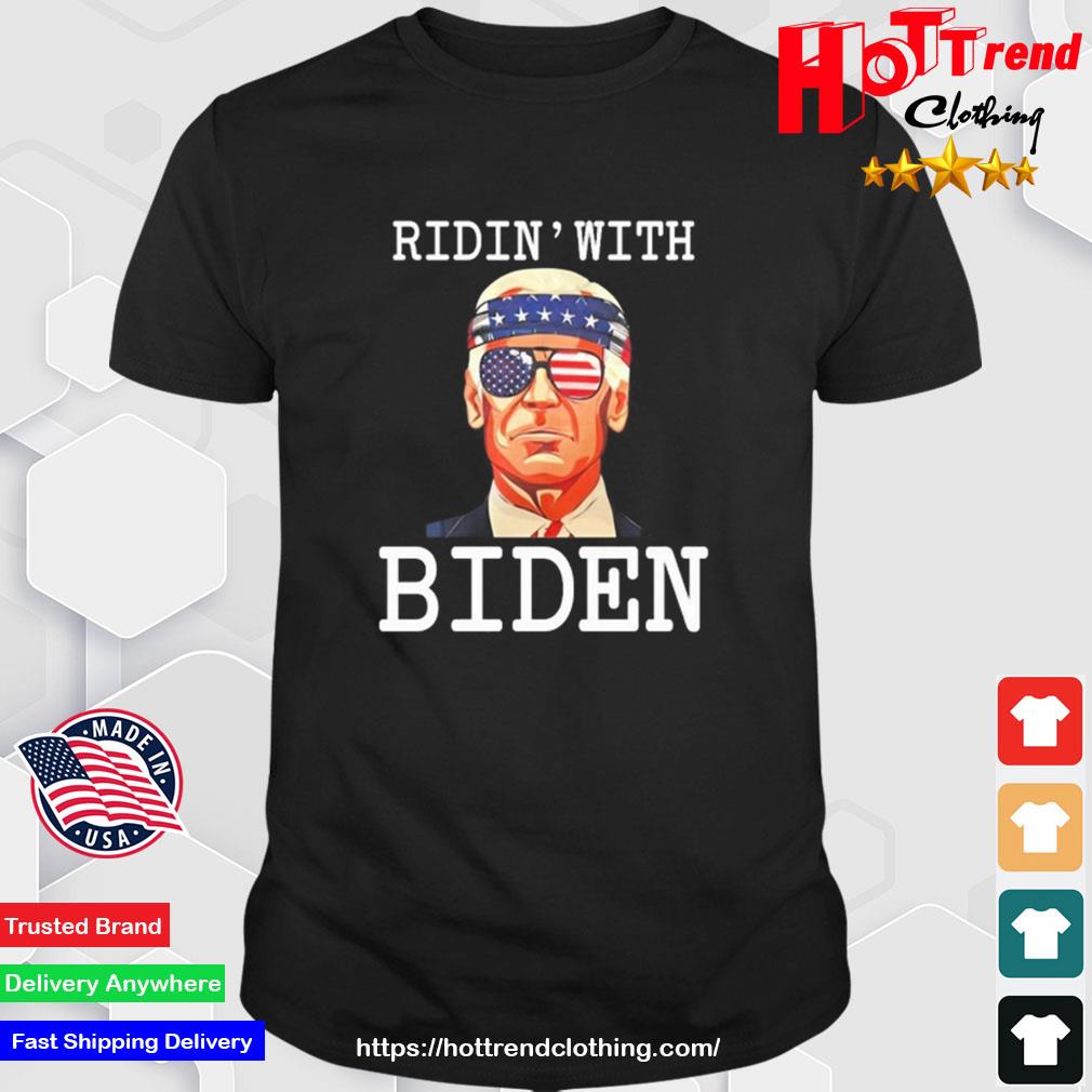 Nice Chris Mowrey Ridin With Biden Shirt