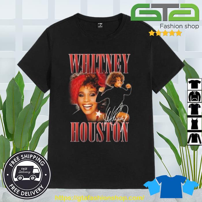 Whitney Houston Signature Shirt