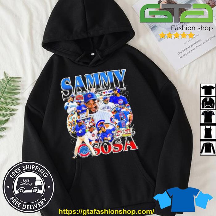 Official Sammy Sosa Softball Slam Shirt Hoodie