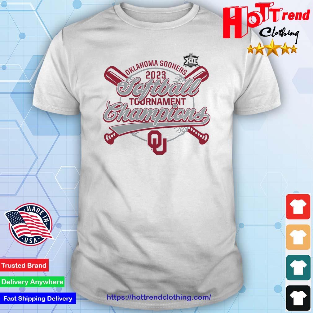 Oklahoma Sooners 2023 NCAA Big 12 Softball Conference Tournament Champions shirt