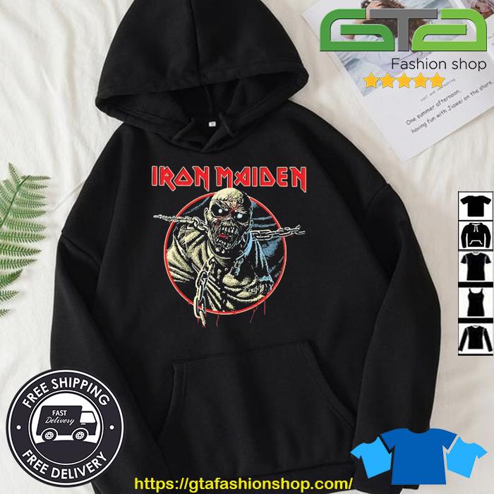 Original Iron Maiden Piece Of Mind 40th Anniversary Shirt Hoodie