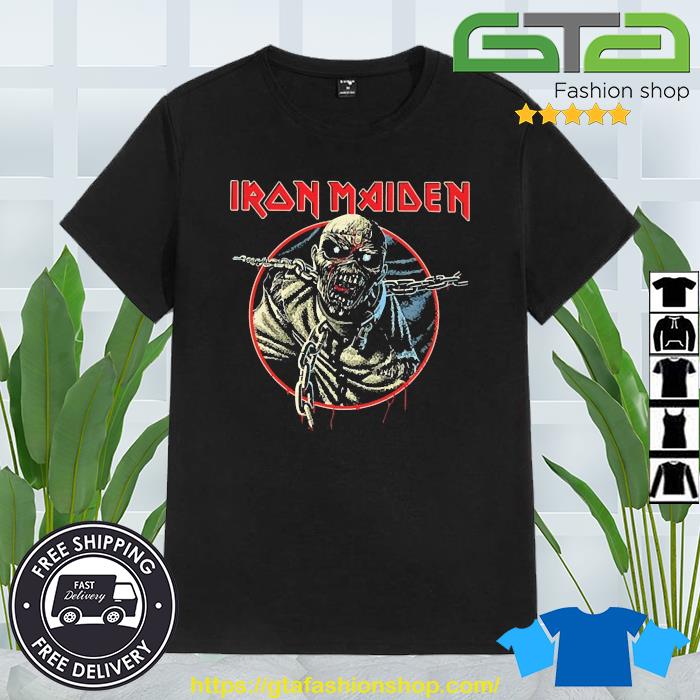 Original Iron Maiden Piece Of Mind 40th Anniversary Shirt