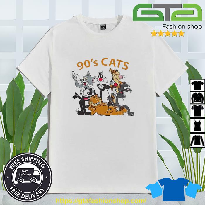 Original The Garfield 90’s Cats Vintage Shirt
