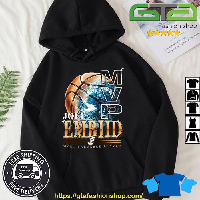 Original UA Joel Embiid Worldwide MVP Shirt Hoodie