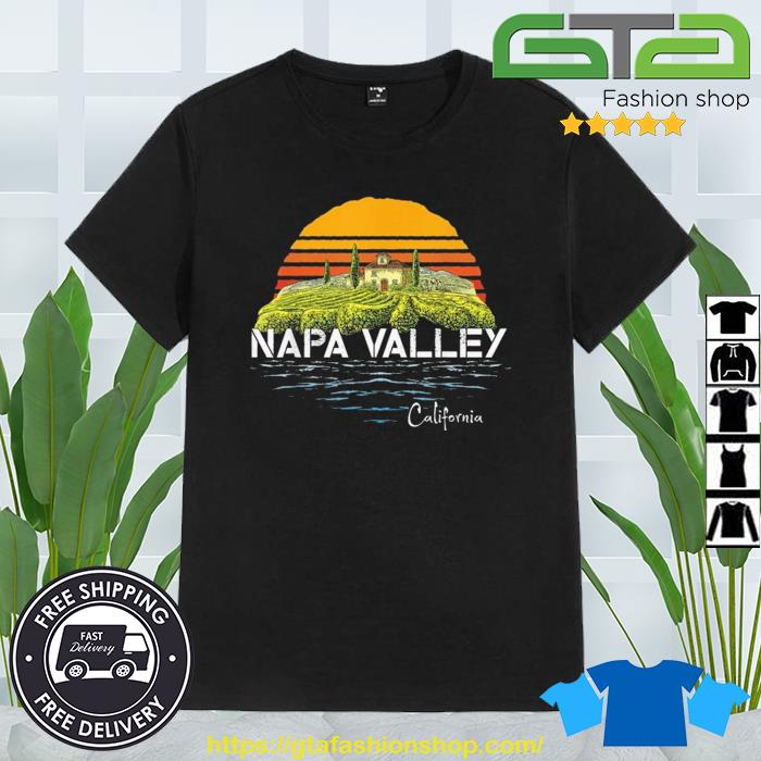 Parker Knoll Wine Vineyard Napa Valley Shirt