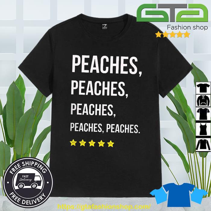 Peaches Five Stars Shirt