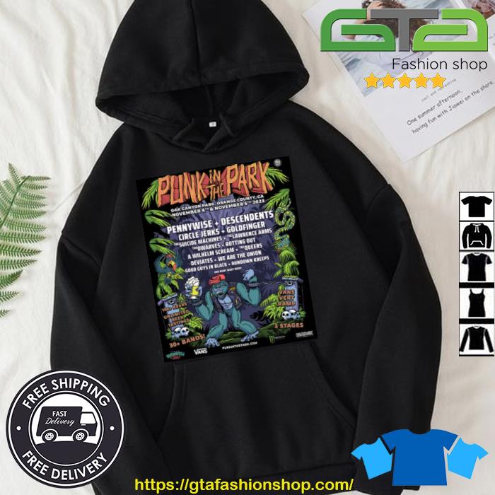 Pennywise Descendents Lead Punk In The Park Lineup 2023 Shirt Hoodie