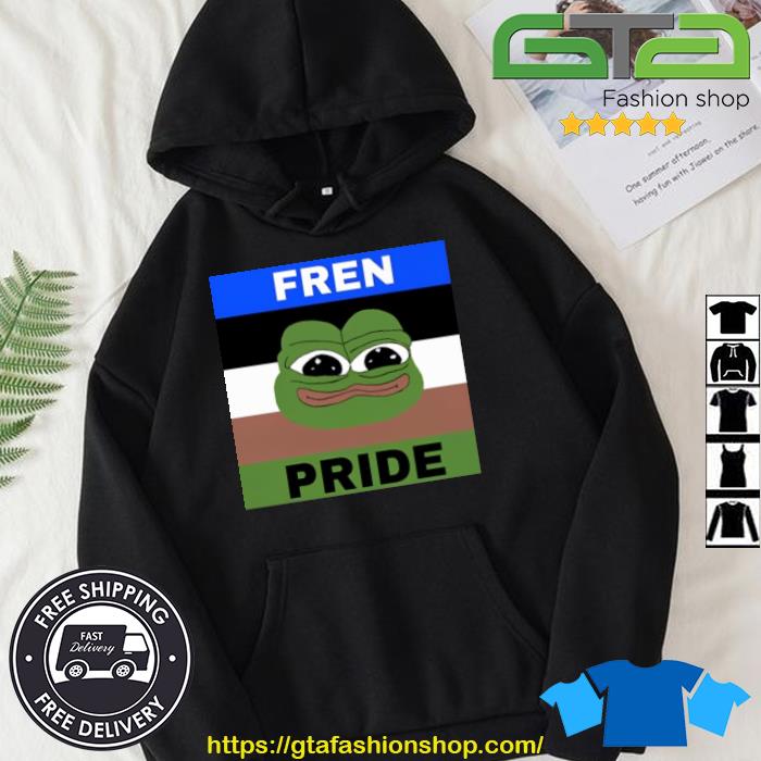 Pepe Fren Pride Shirt Hoodie