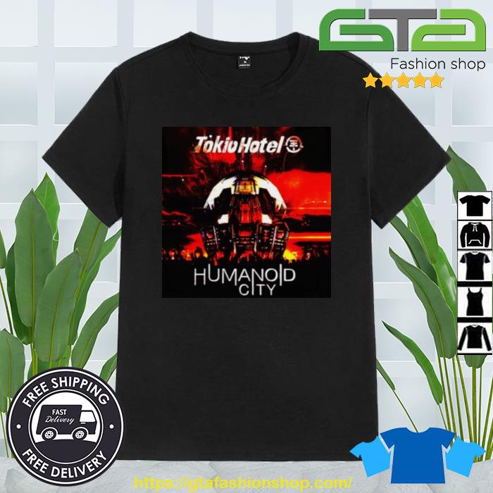 Pop Rock Tokio Hotel Humanoid City Shirt