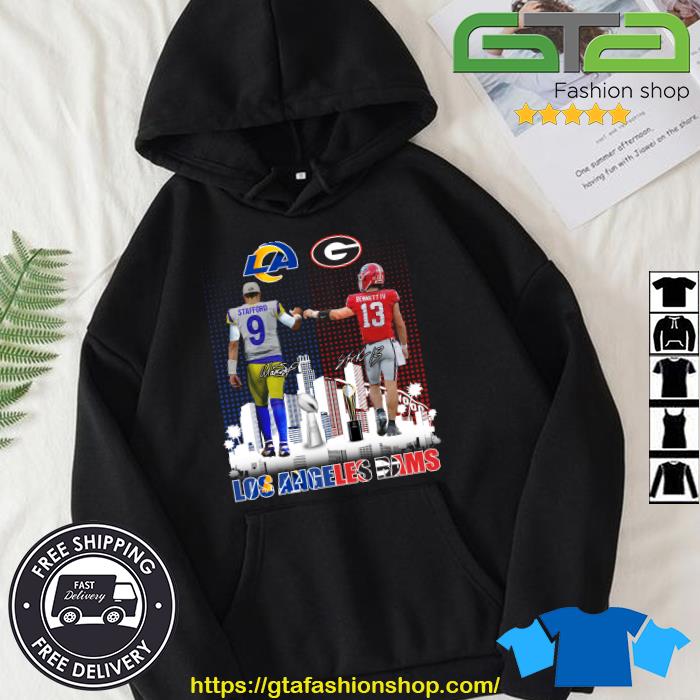 Los Angeles Rams John Matthew Stafford And Stetson Bennett Signatures  shirt, hoodie, sweater, long sleeve and tank top