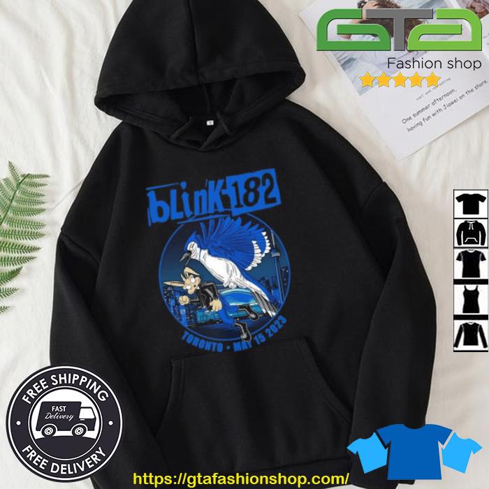 Premium Blink-182 Tour Toronto May 15 2023 Event Shirt Hoodie
