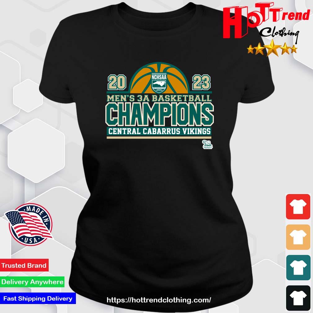 Premium Central Cabarrus Vikings 2023 Men's 3a Basketball Champions Ladies