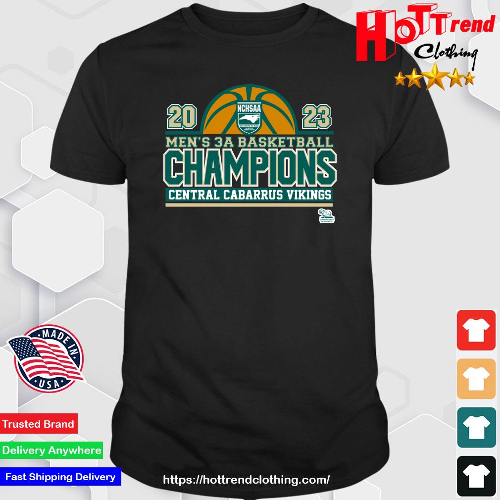 Premium Central Cabarrus Vikings 2023 Men's 3a Basketball Champions shirt