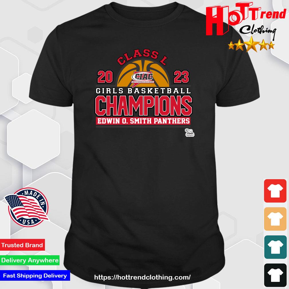 Premium Edwin O Smith Panthers 2023 Class L Girls Basketball Champions shirt