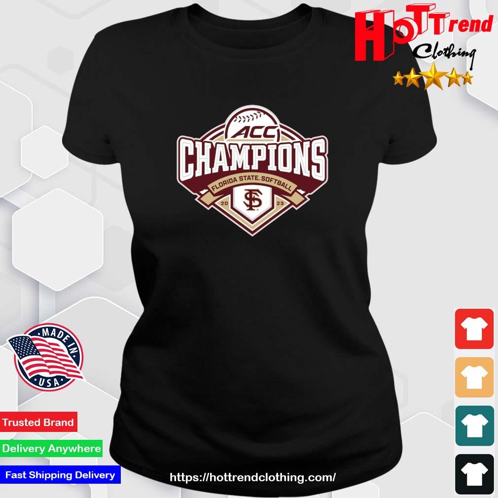 Premium Florida State Seminoles 2023 NCAA ACC Softball Conference Tournament Champions Locker Room Ladies