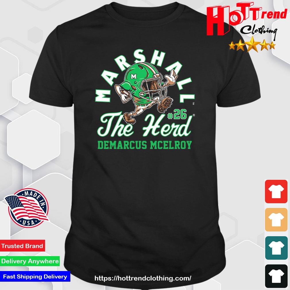 Premium Marshall Thundering Herd NCAA Football DeMarcus McElroy shirt
