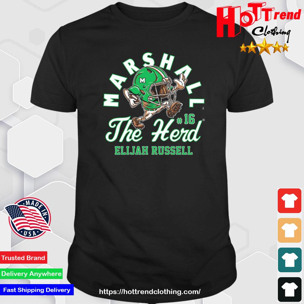 Premium Marshall Thundering Herd NCAA Football Elijah Russell shirt