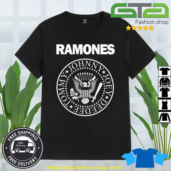 Ramones Johnny Joey Deedee Tommy Shirt