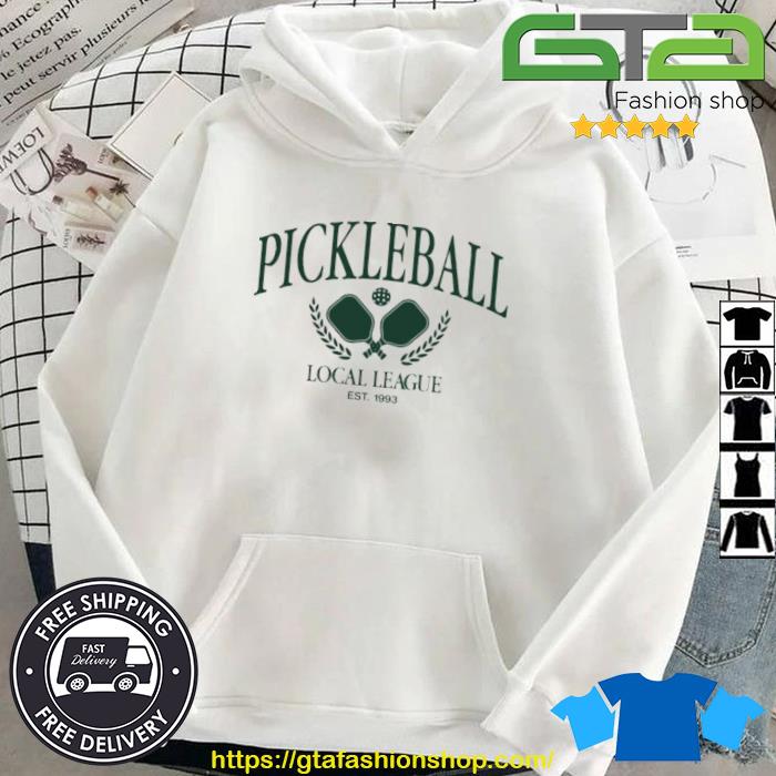 Rick Ross Wearing Pickleball Local League Shirt Hoodie
