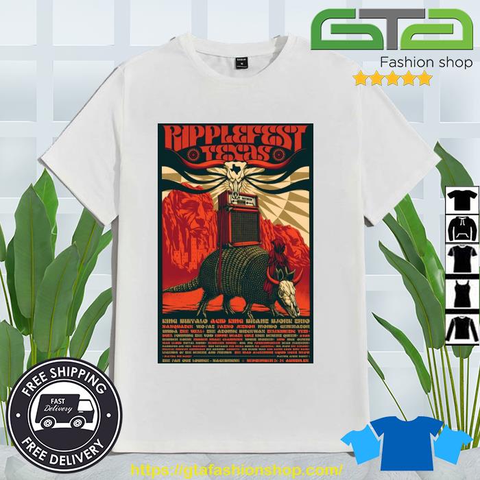 RippleFest Texas at The Far Out Lounge Sagebrush Sept 21-24 2023 Shirt
