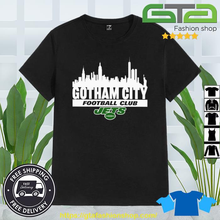 Robert Saleh Wears Gotham City Football Club New York Jets shirt