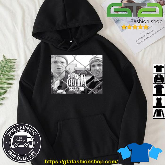 Scranton what the electric city straight outta scranton Hoodie