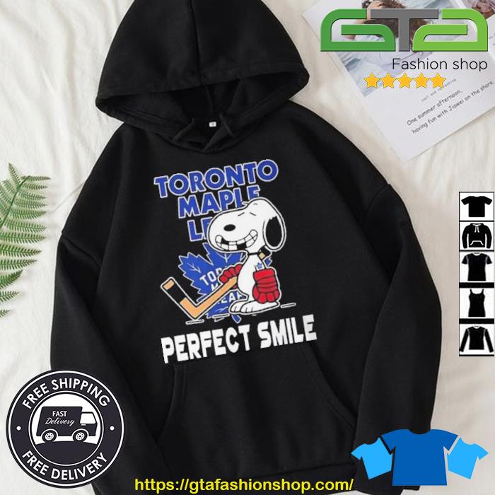 Snoopy Toronto Maple Leafs Perfect Smile s Hoodie