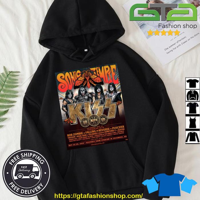 Sonic Temple Kiss The Final 50 Sows The 50th Anniversary Saturday May 27 Shirt Hoodie
