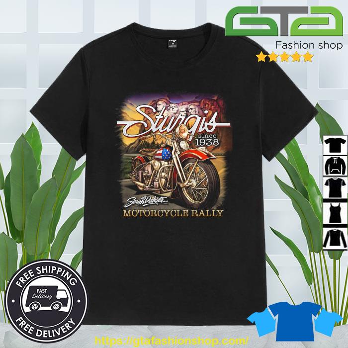 Sturgis 2023 Rushmore Motorcycle Rally Since 1938 Shirt