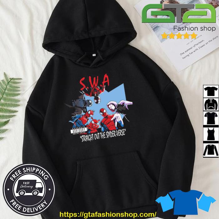 SWA Straight Out The Spider Verse Shirt Hoodie