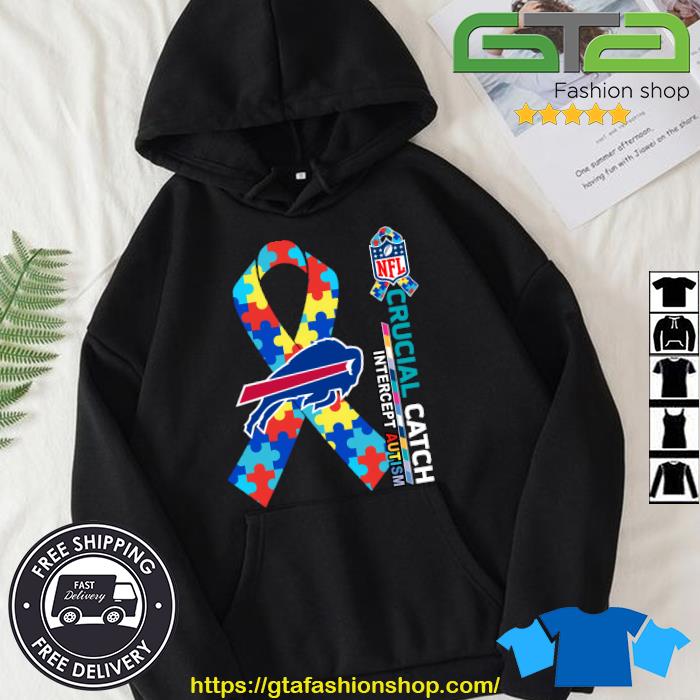 Buffalo Bills crucial catch intercept autism 2023 shirt, hoodie, sweater,  long sleeve and tank top