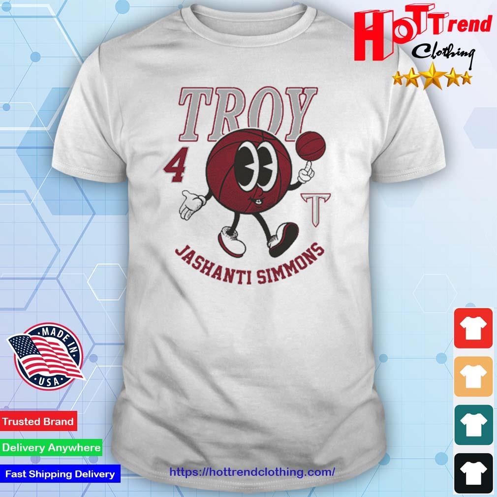 Troy Trojans NCAA Women's Basketball Jashanti Simmons shirt
