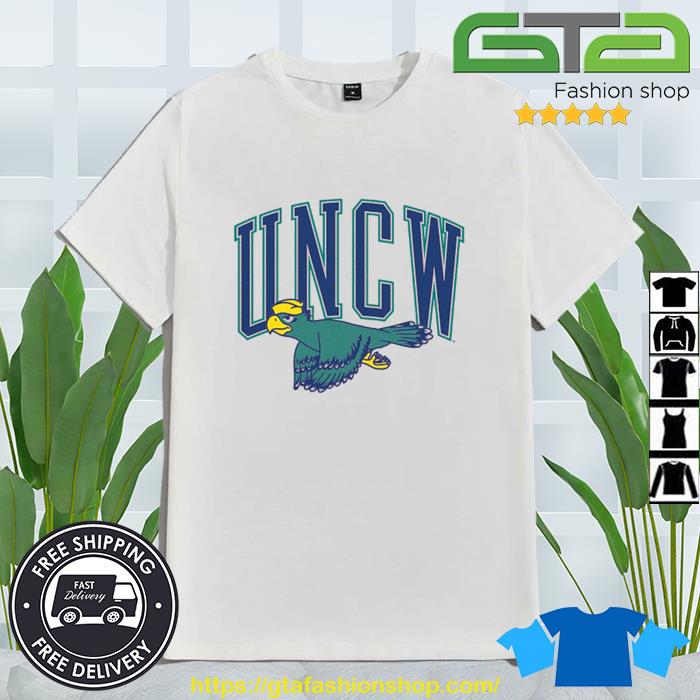 Uncw Seahawks GrandParent - T Shirt - Grey