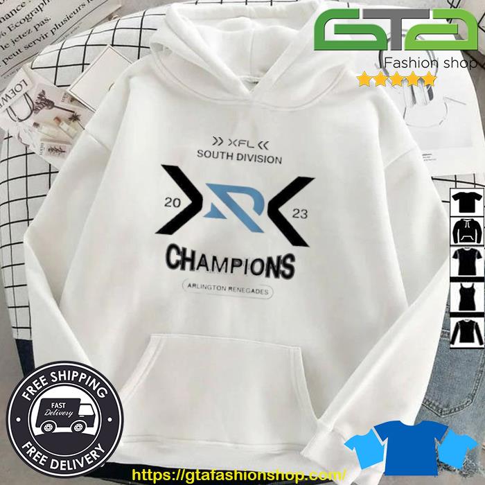 XFL 2023 South Div Champion Shirt Hoodie
