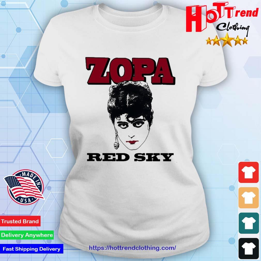 Zopa Red Sky Shirt Ladies