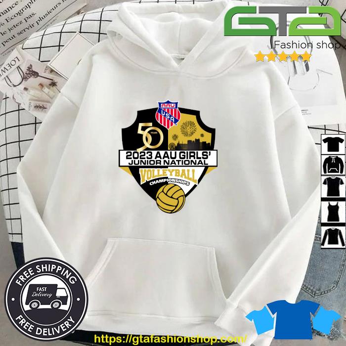 50th AAU Girls Junior National Volleyball Championships Logo Shirt Hoodie