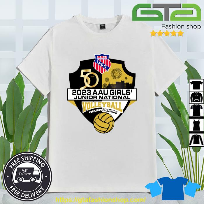 50th AAU Girls Junior National Volleyball Championships Logo Shirt