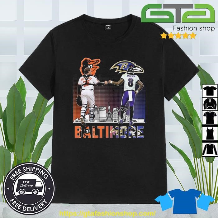 Baltimore Ravens Orioles Jackson Adley Rutschman T Shirt, hoodie, sweater,  long sleeve and tank top